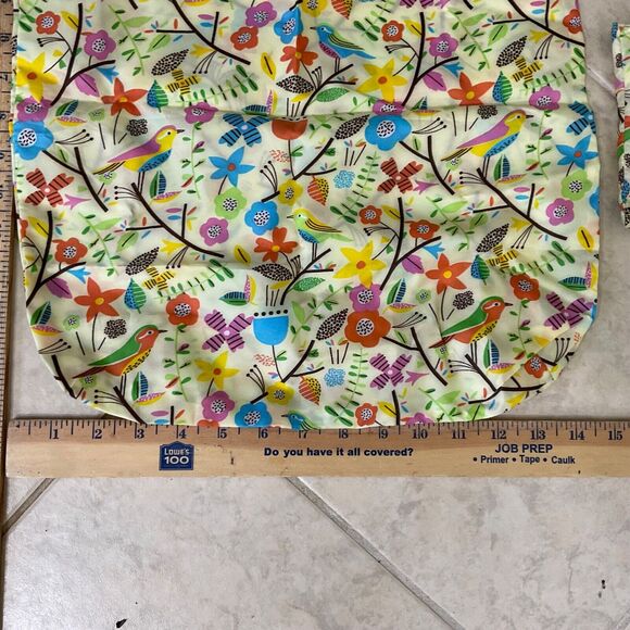 Paperchase Mellow Meadow Reusable packable Tote Shopper w clip - Picture 4 of 7